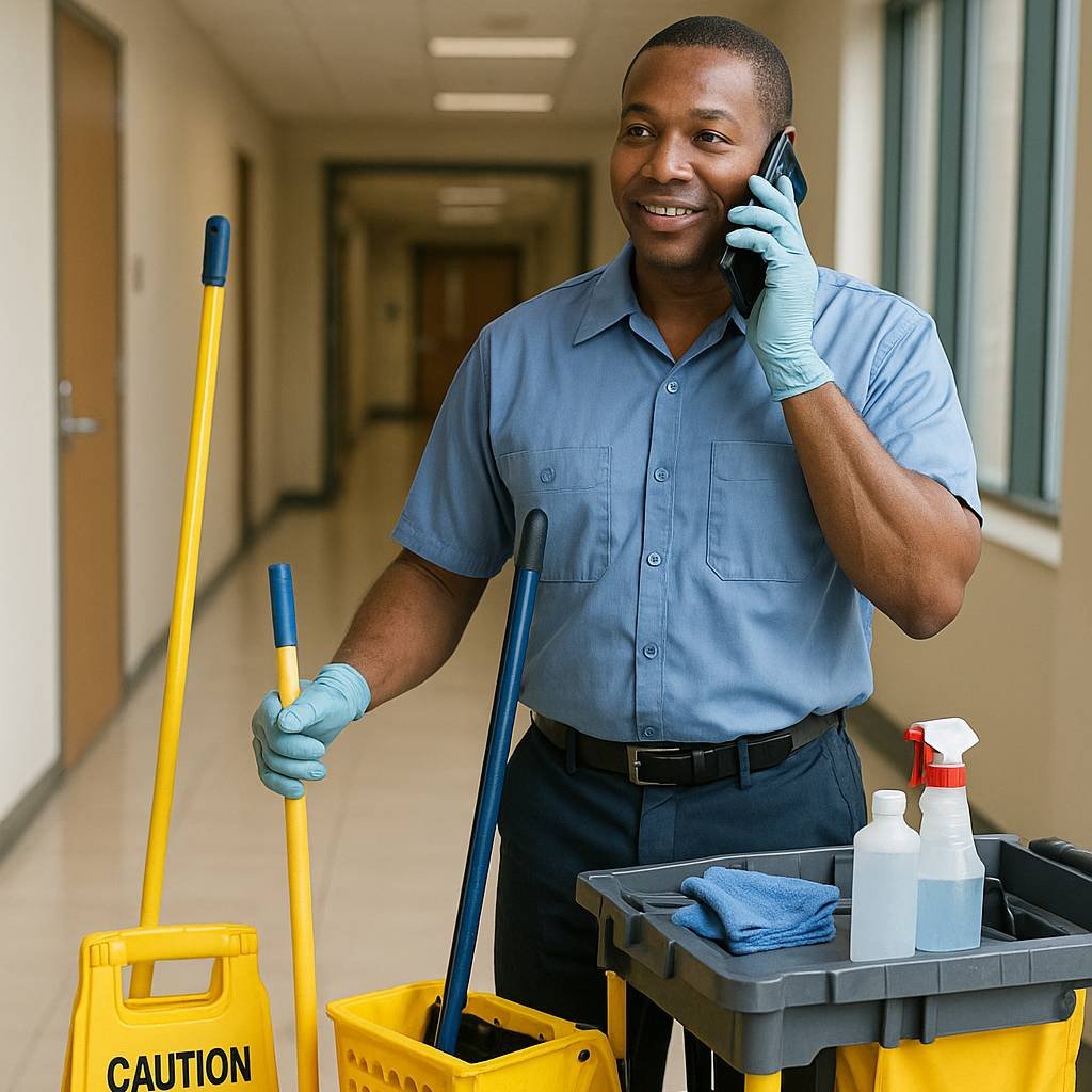 Stationed On call Janitorial services